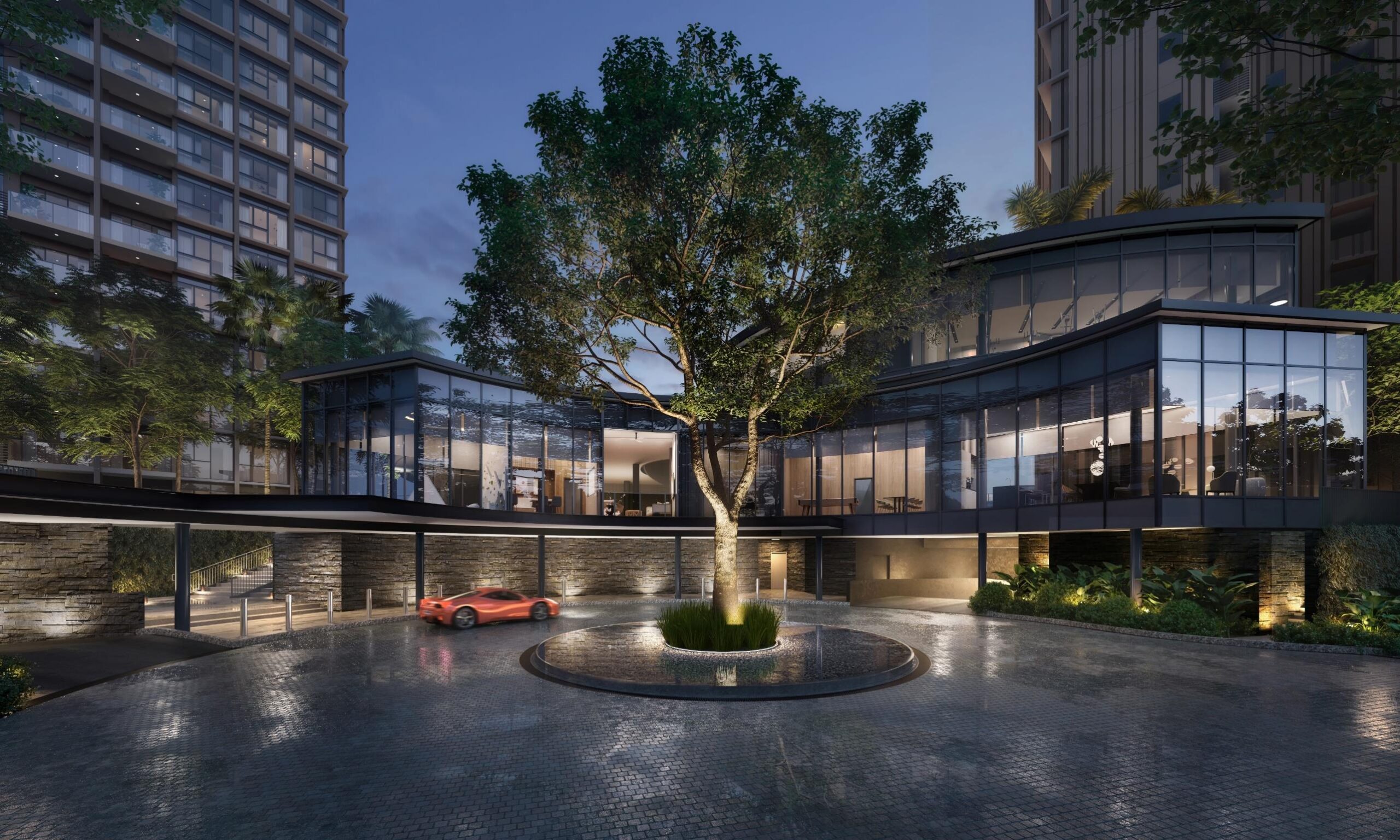 hillock-green-artist-impression-drop-off-point-night-view-singapore